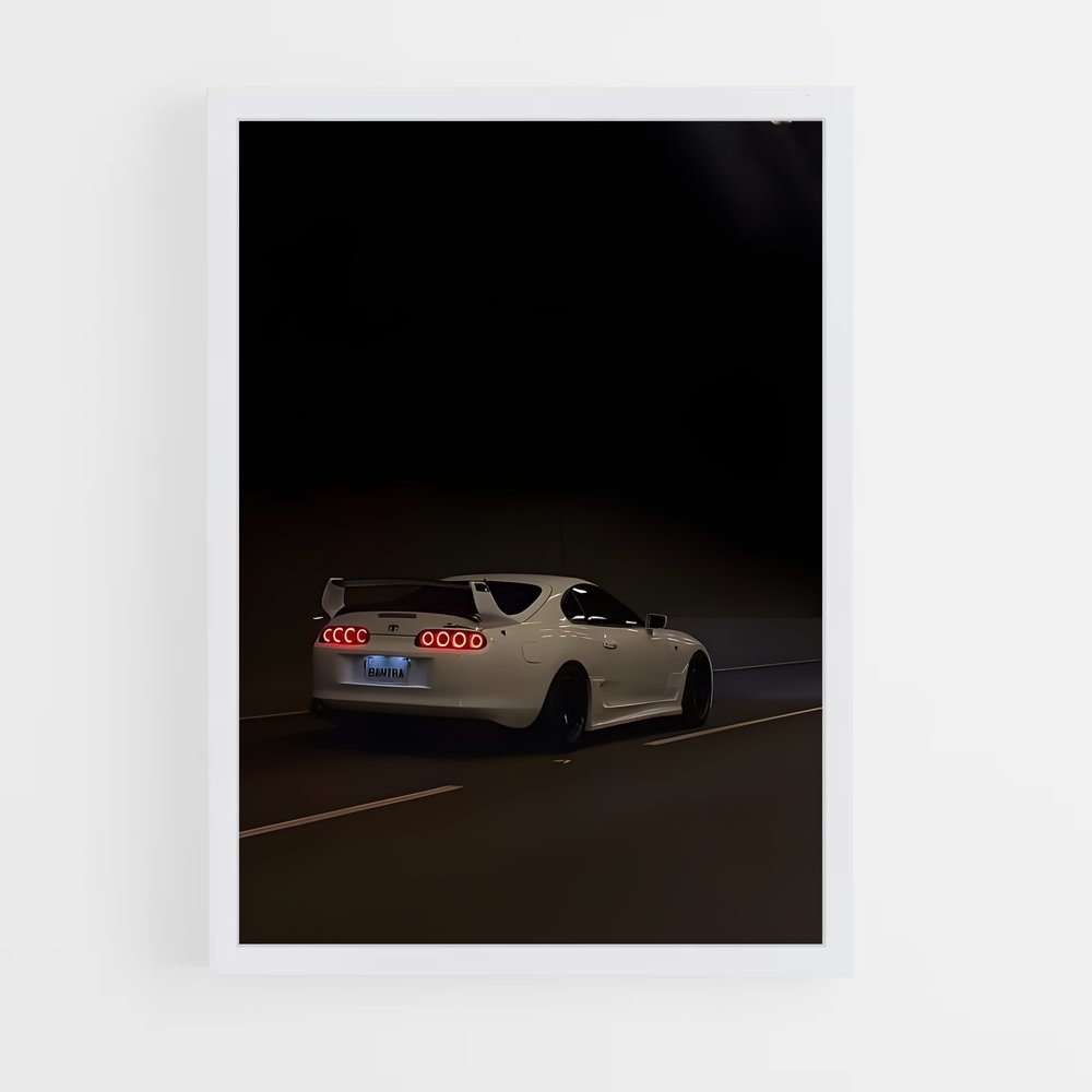 Poster splendide Supra a – affiche Toyota (vue 3)